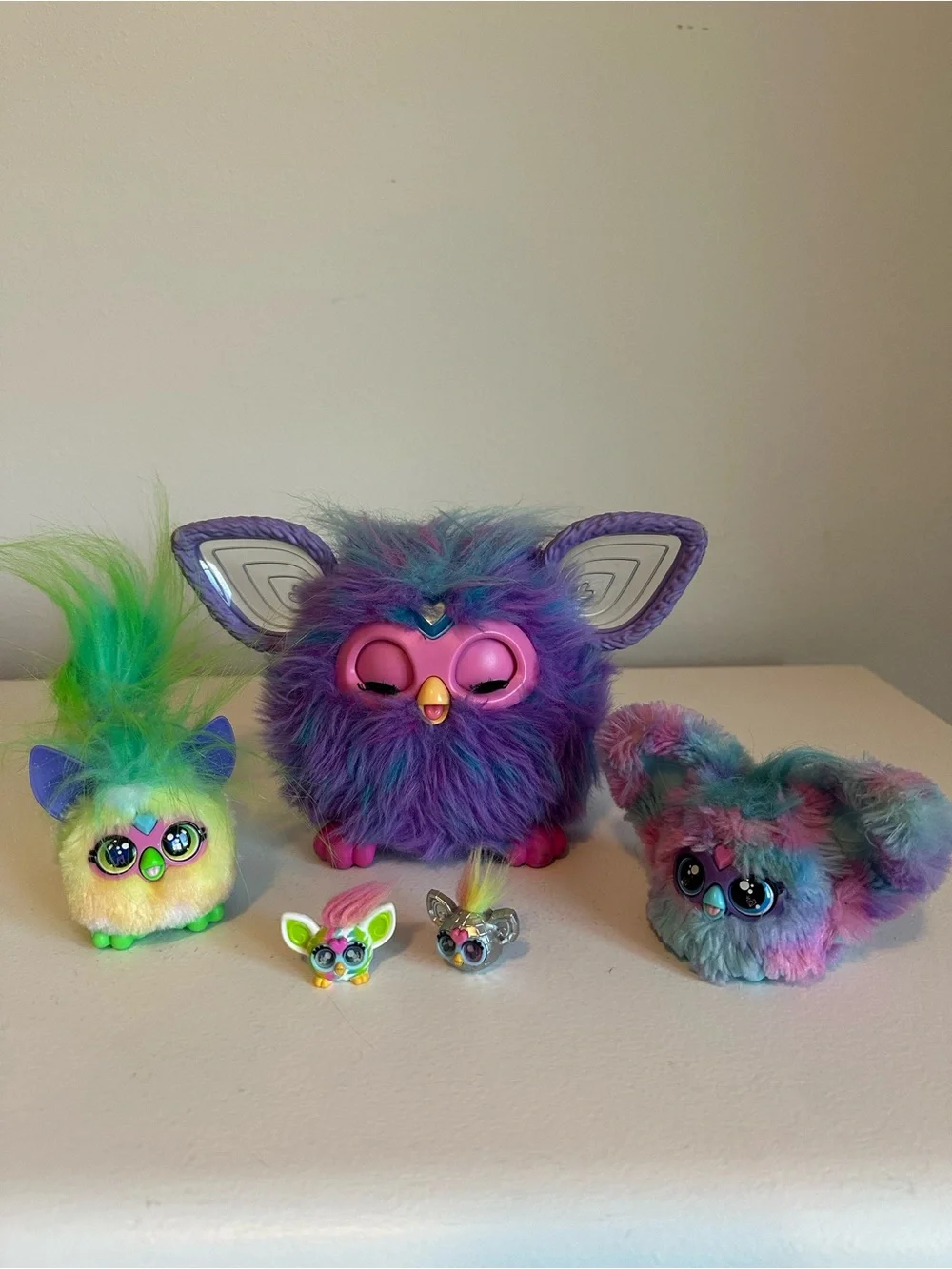 Hasbro Furby Interactive Furblets & Minis Lot of 5 WORKING